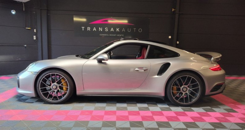 Porsche 911 TURBO COUPE 3.8i 580 S PDK | Freins c�ramiques | Suivi | Piw  occasion � Lens - photo n�2